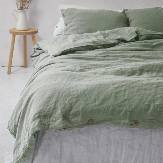 NOBLEHAVEN™™ Linen Bed sheets